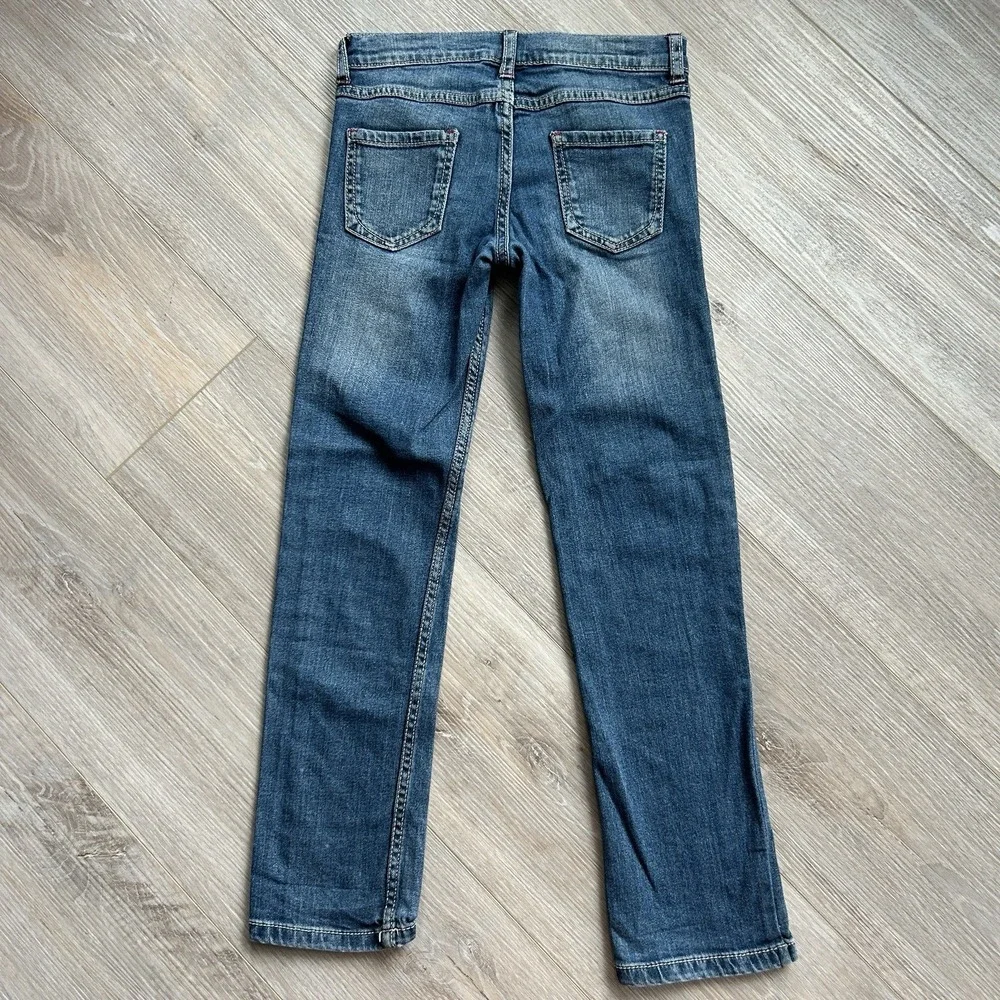 Gymboree 2010 Girls sz 8 Sweet‎ Treats Rose Embroidered Jeans
